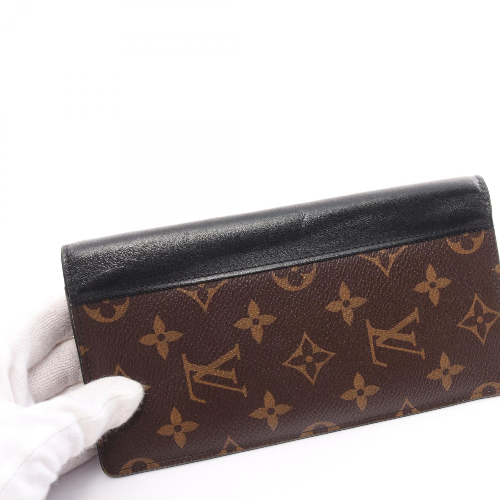 Louis Vuitton Monogram Macassar Long Wallet M69410