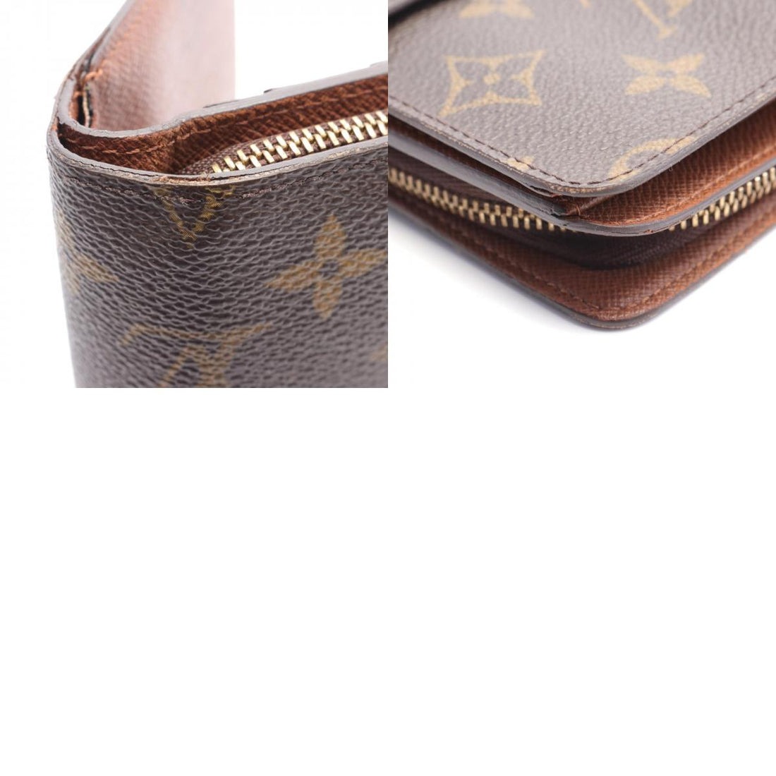 Louis Vuitton Monogram Bifold Wallet Brown