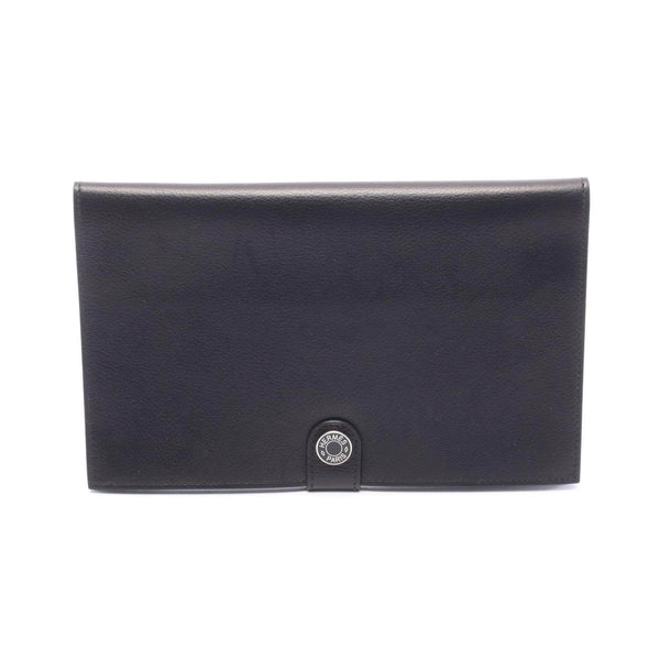 Hermes R.M.S Toutankhamon Evergrain Leather Long Bifold Wallet