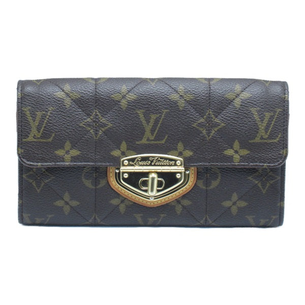 Louis Vuitton Portefeuille Sarah Canvas Long Wallet M66556 in Excellent condition