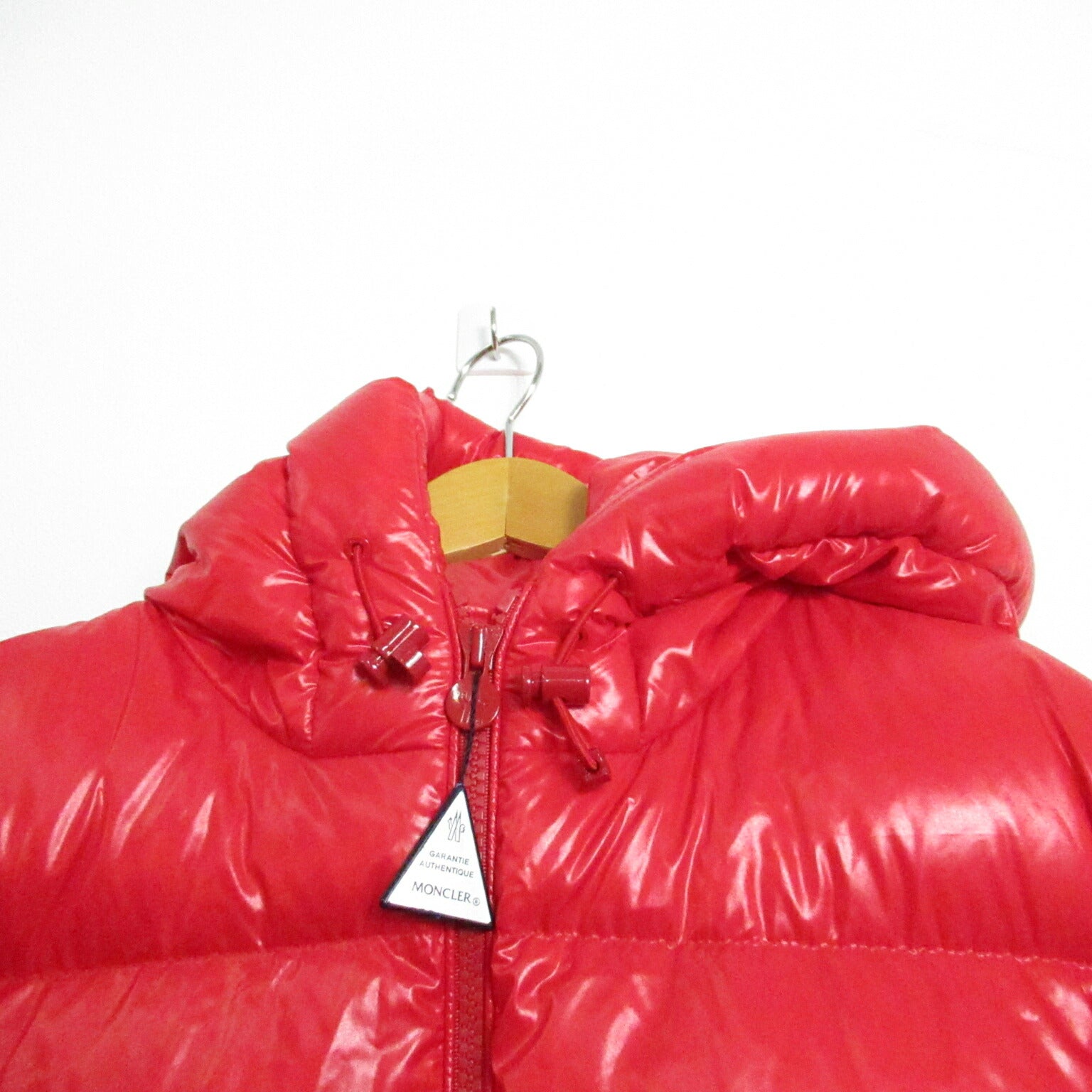 Moncler Nylon Down Jacket Outerwear Red