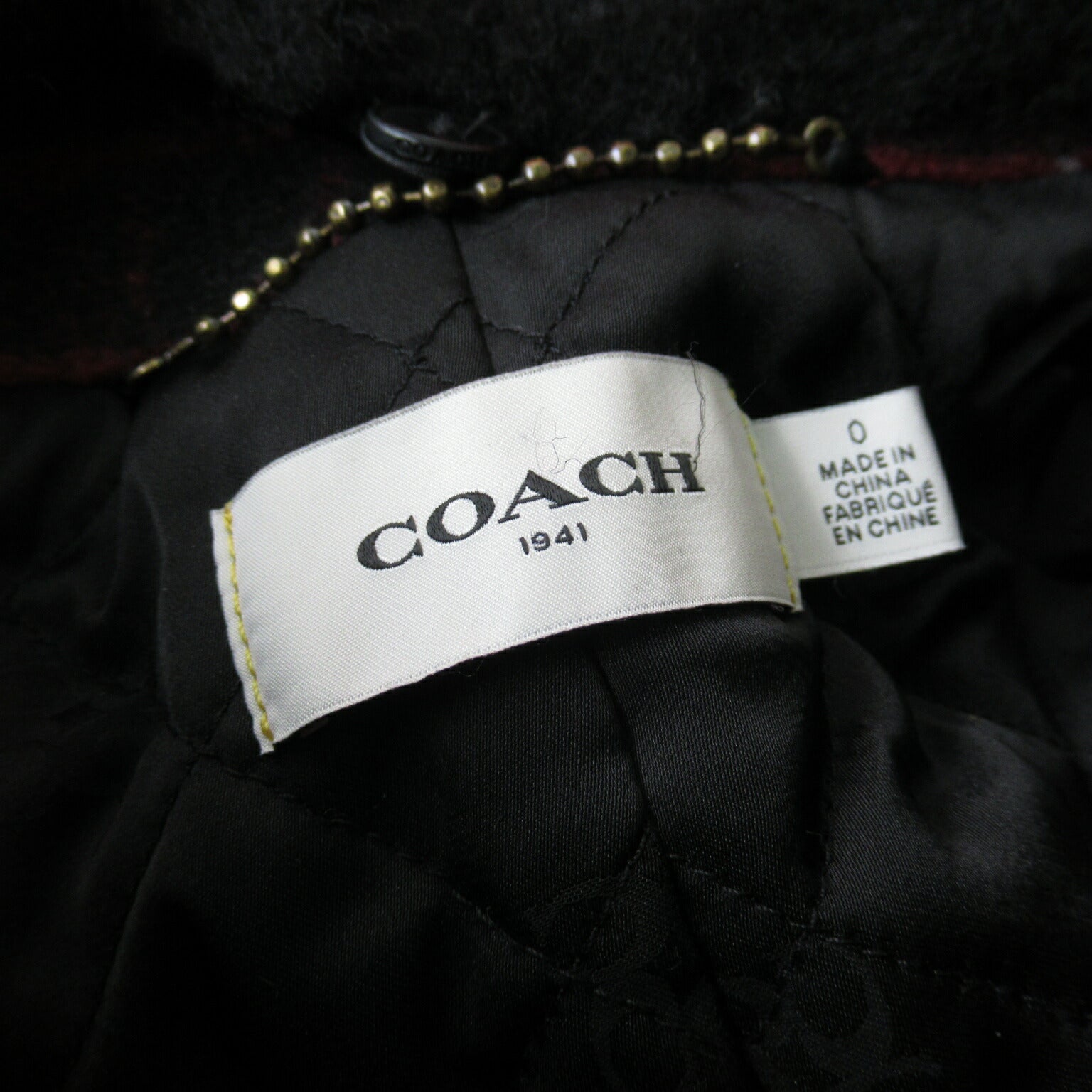 Coach Acrylic Coat Outerwear 78970