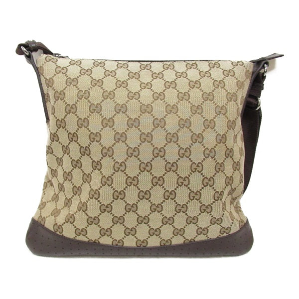Gucci GG Canvas Crossbody Bag  Canvas Crossbody Bag 145857 in Good condition