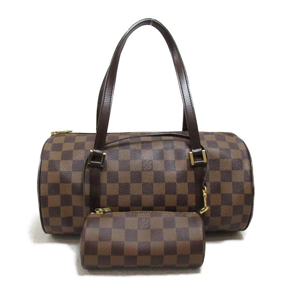 Louis Vuitton Damier Ebene Papillon 30 Canvas Handbag N51303 in Very Good Condition