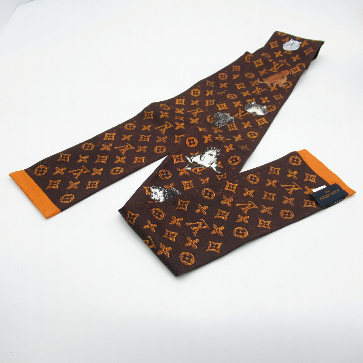 Louis Vuitton Silk Bandeau Scarf MP2268