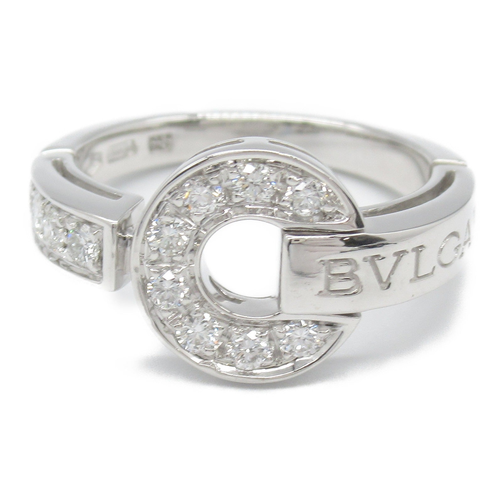 Bvlgari K18WG Diamond Ring