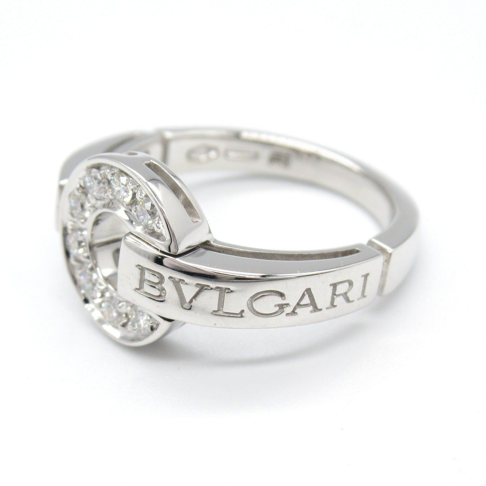 Bvlgari K18WG Diamond Ring