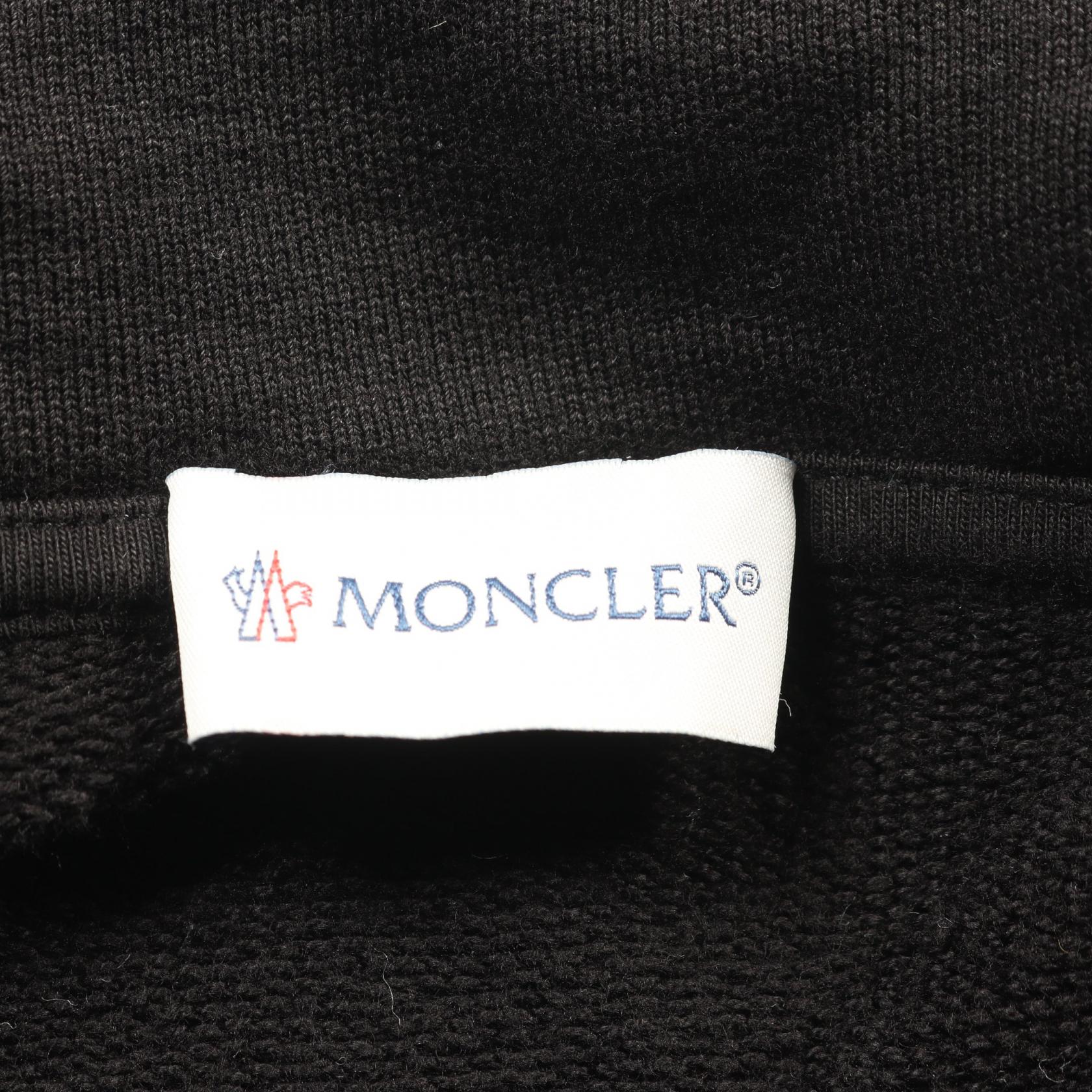 Moncler Cotton Hoodie Black XL