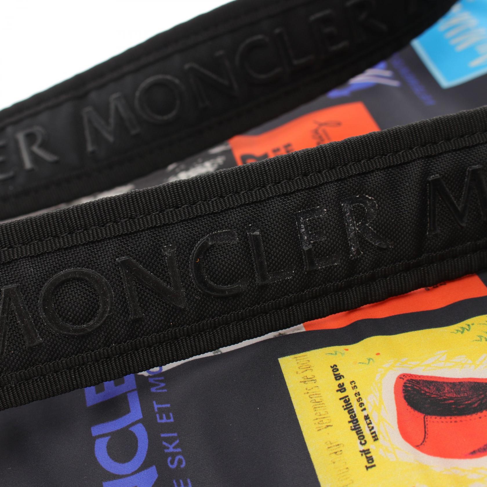 Moncler Nylon Backpack Black Multicolor