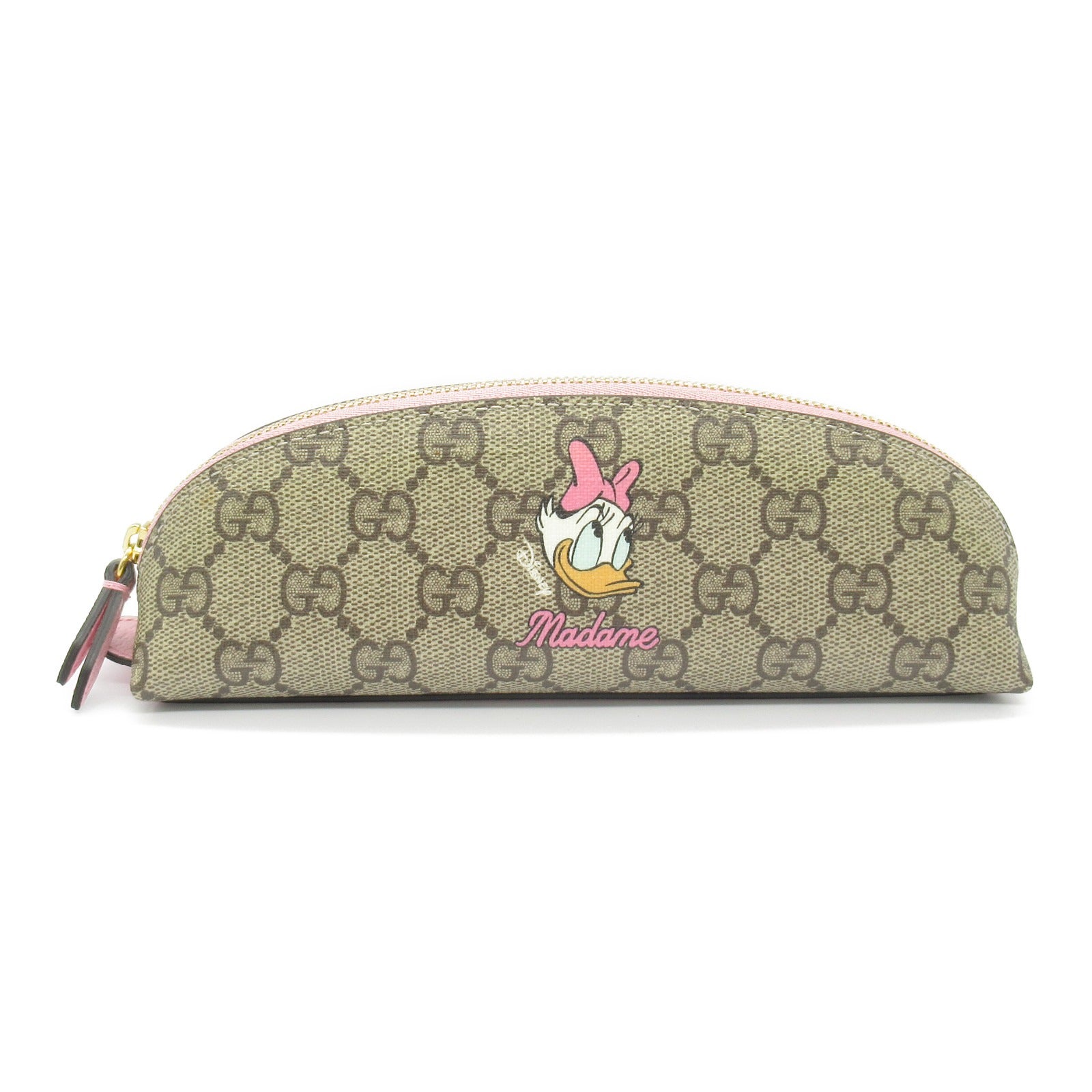 Gucci Daisy Duck Pen Case PVC Leather