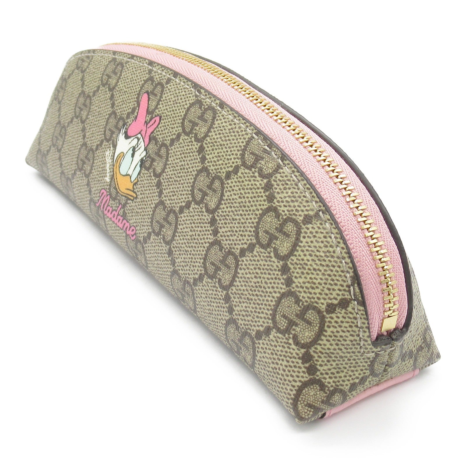 Gucci Daisy Duck Pen Case PVC Leather