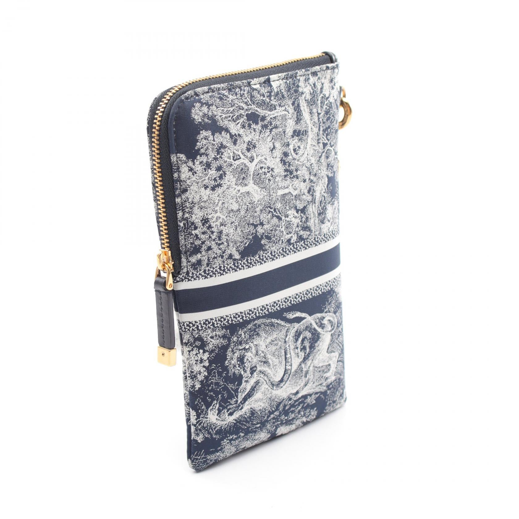 Dior Fabric Multifunction Pouch Shoulder Bag