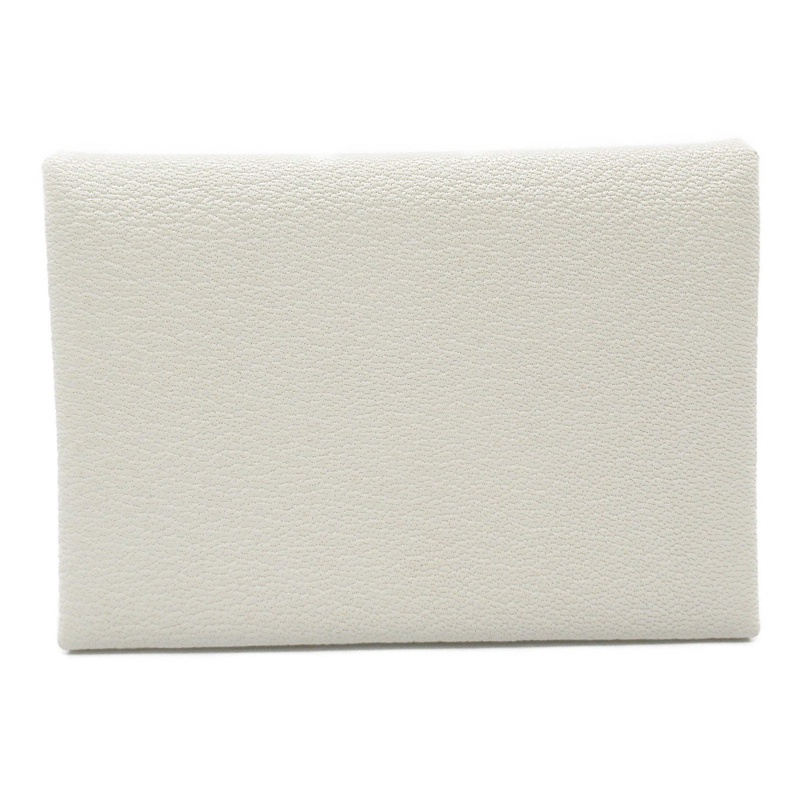 Hermes Calvi Duo Cre Card Case Leather