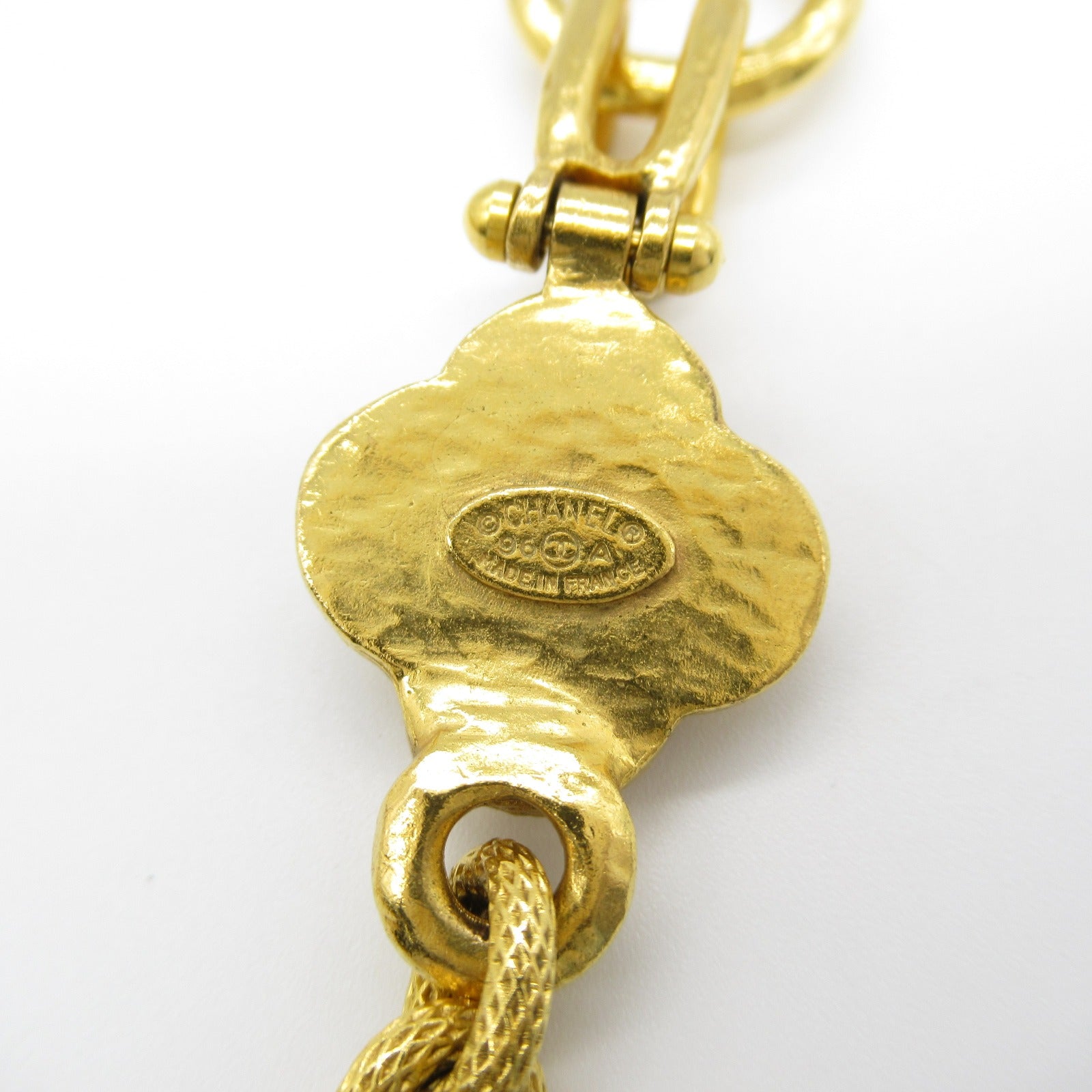 Chanel Gold Plated Necklace Jewelry