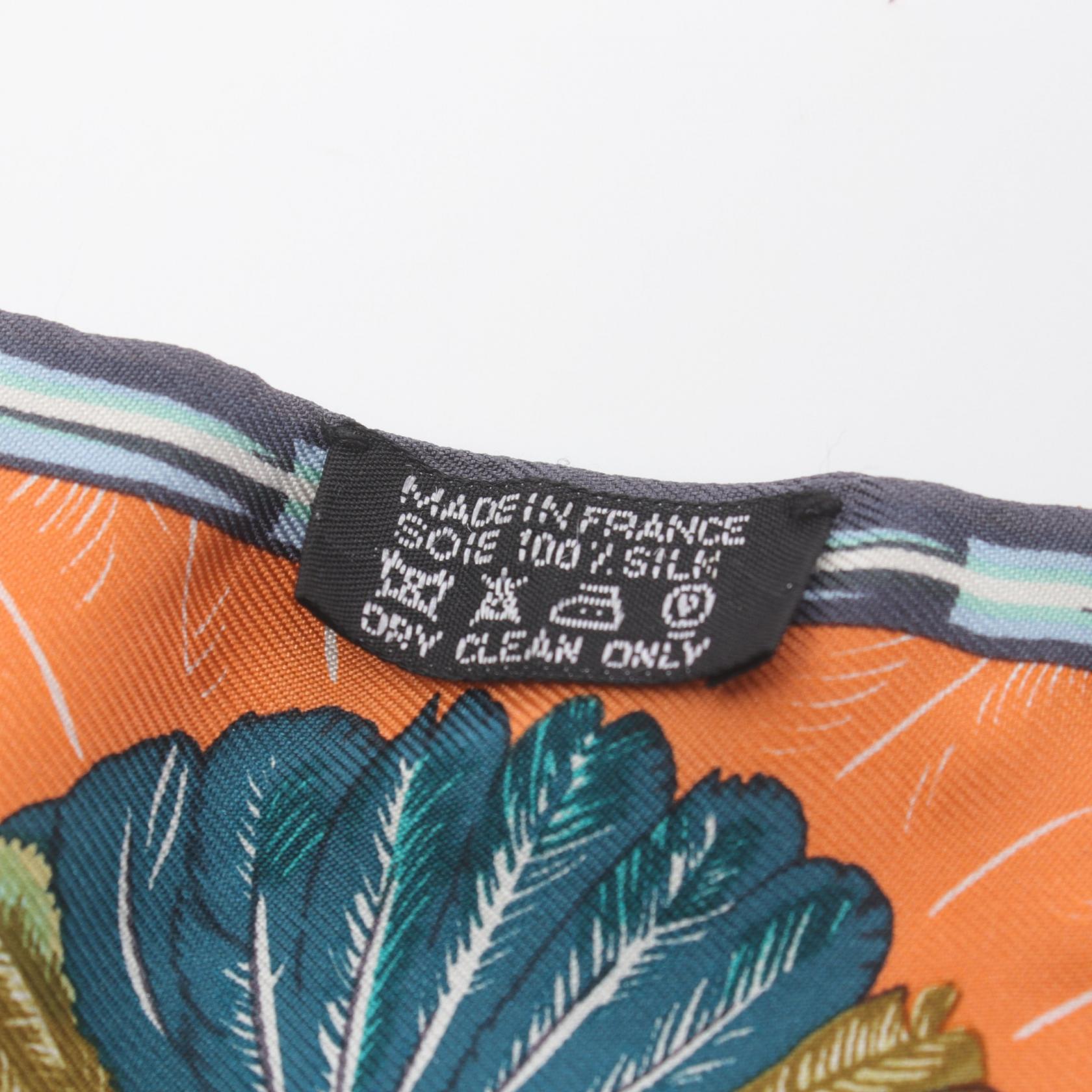 Hermes Silk Twilly Brazil Scarf