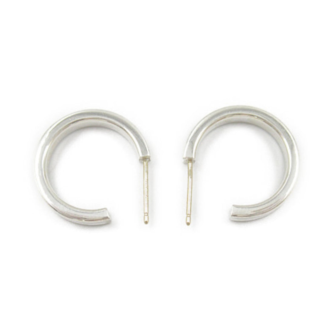 Silver 1837 Hoop Earrings