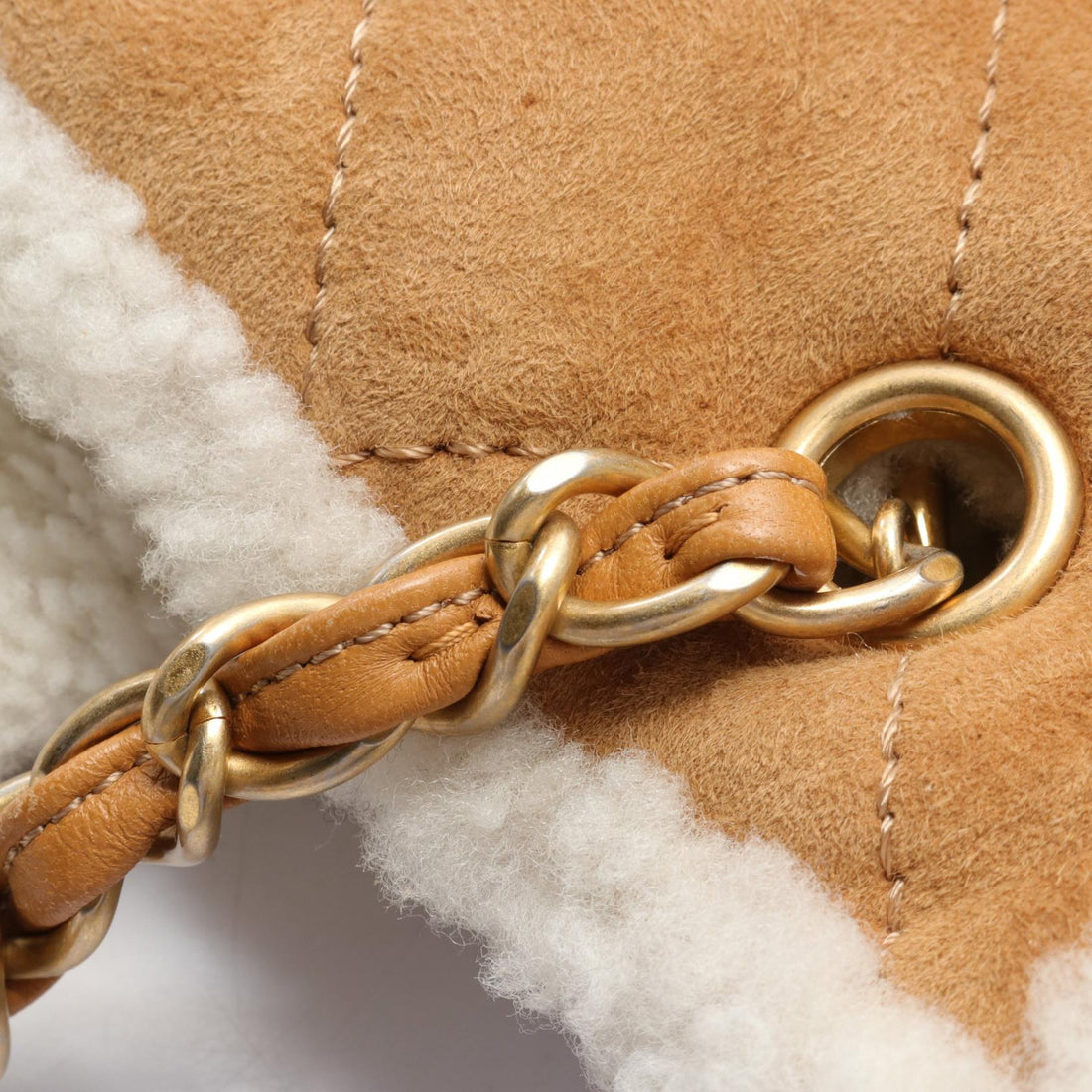 Chanel Sheepskin Matelasse Shoulder Bag