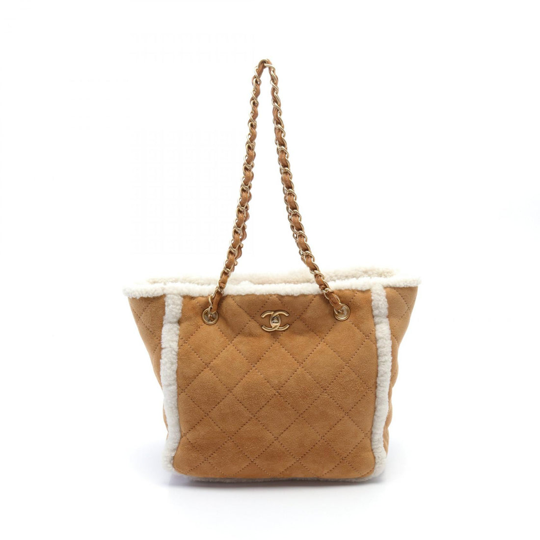 Chanel Sheepskin Matelasse Shoulder Bag