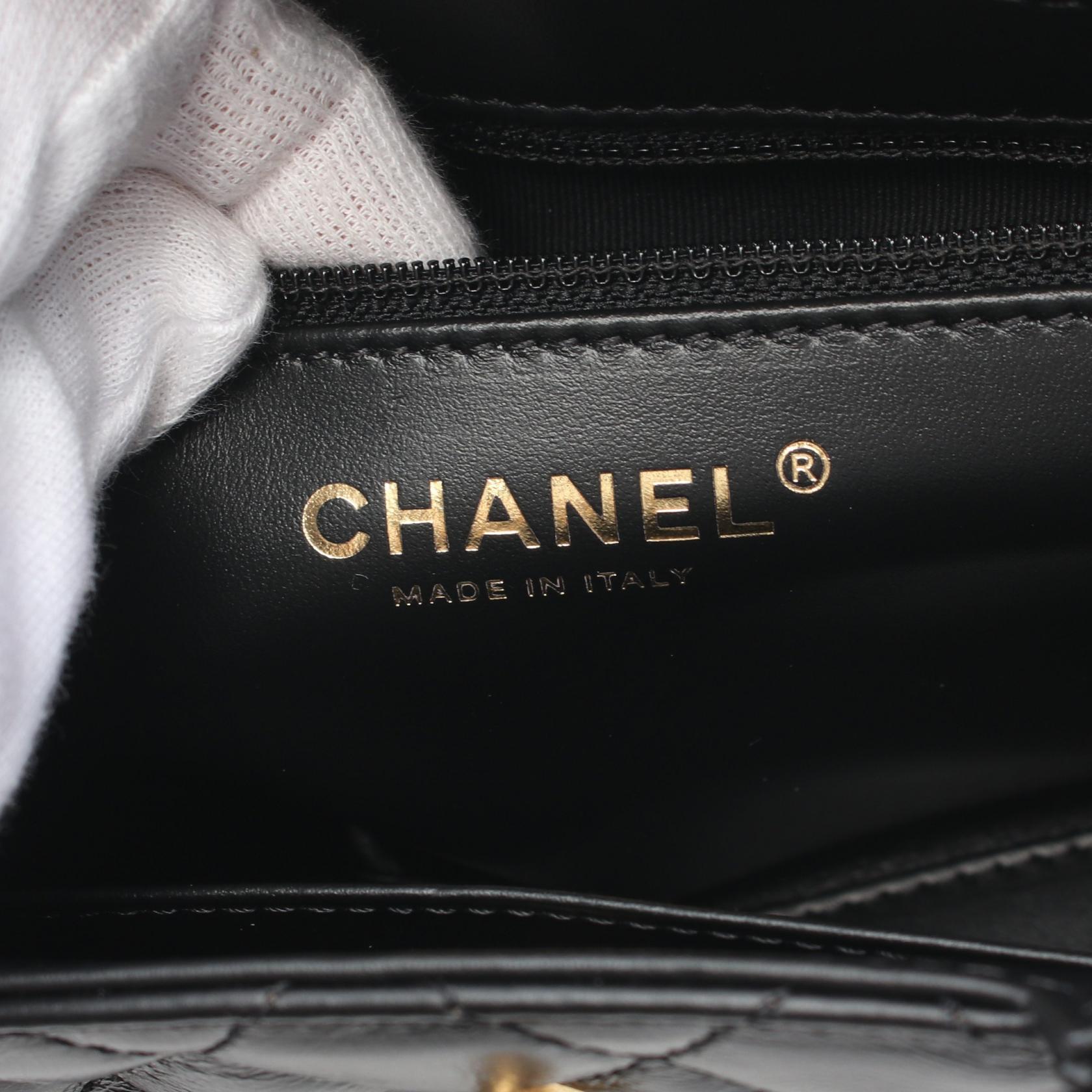 Chanel Matelasse Mini Shopping Shoulder Bag