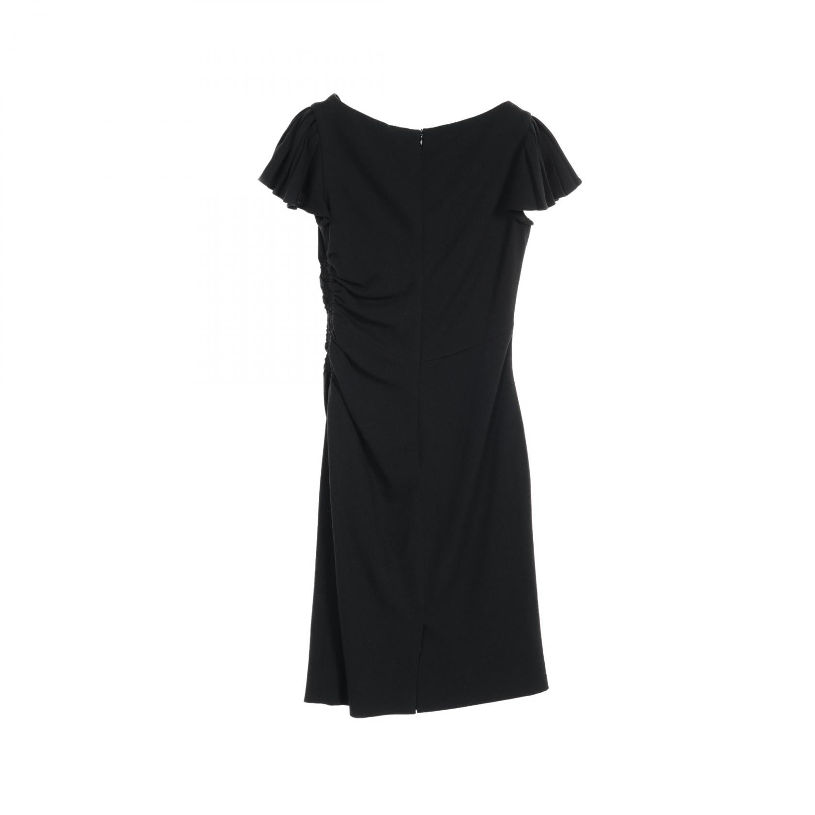 Valentino Wool Dress Black BB3VS1H5-V1C537B