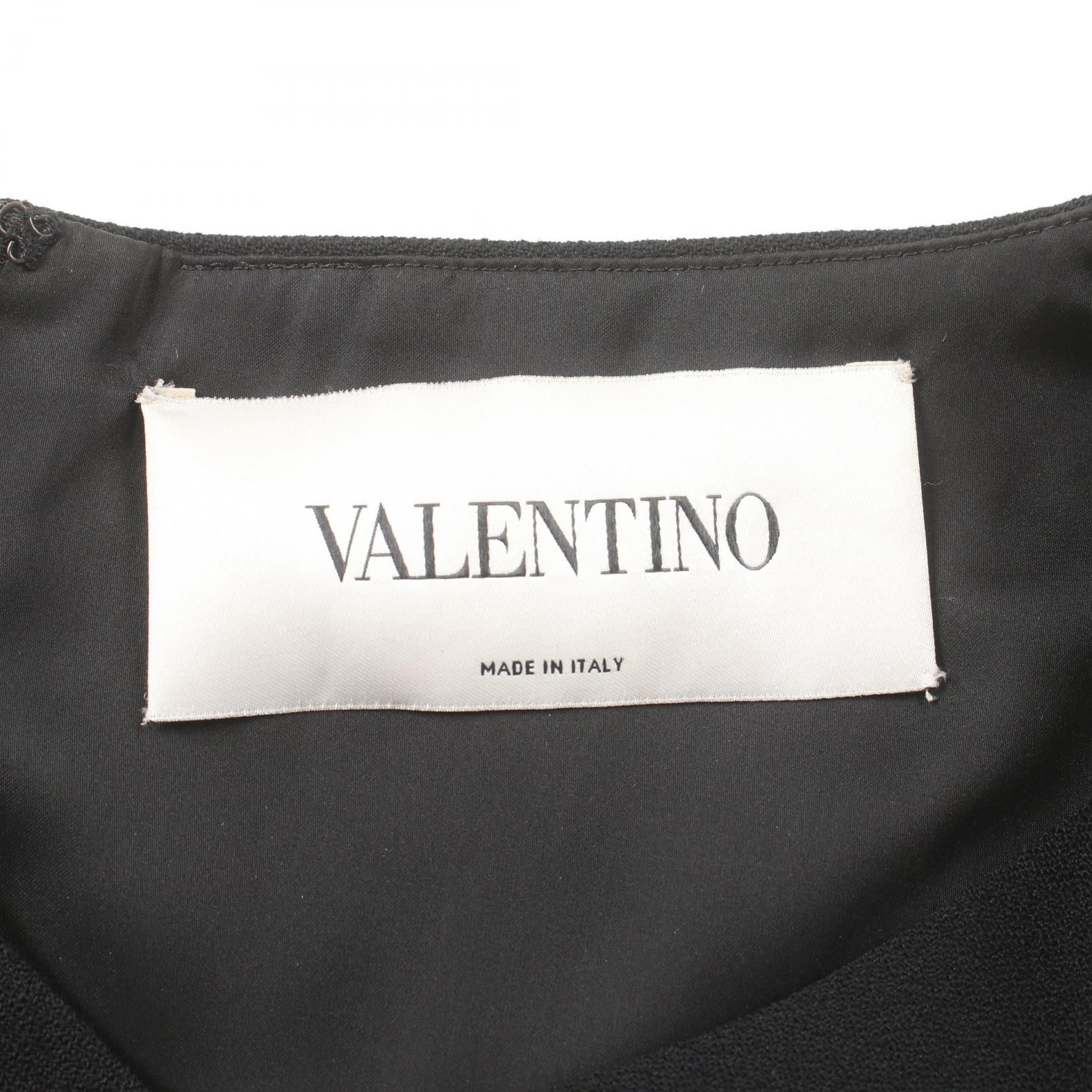 Valentino Wool Dress Black BB3VS1H5-V1C537B