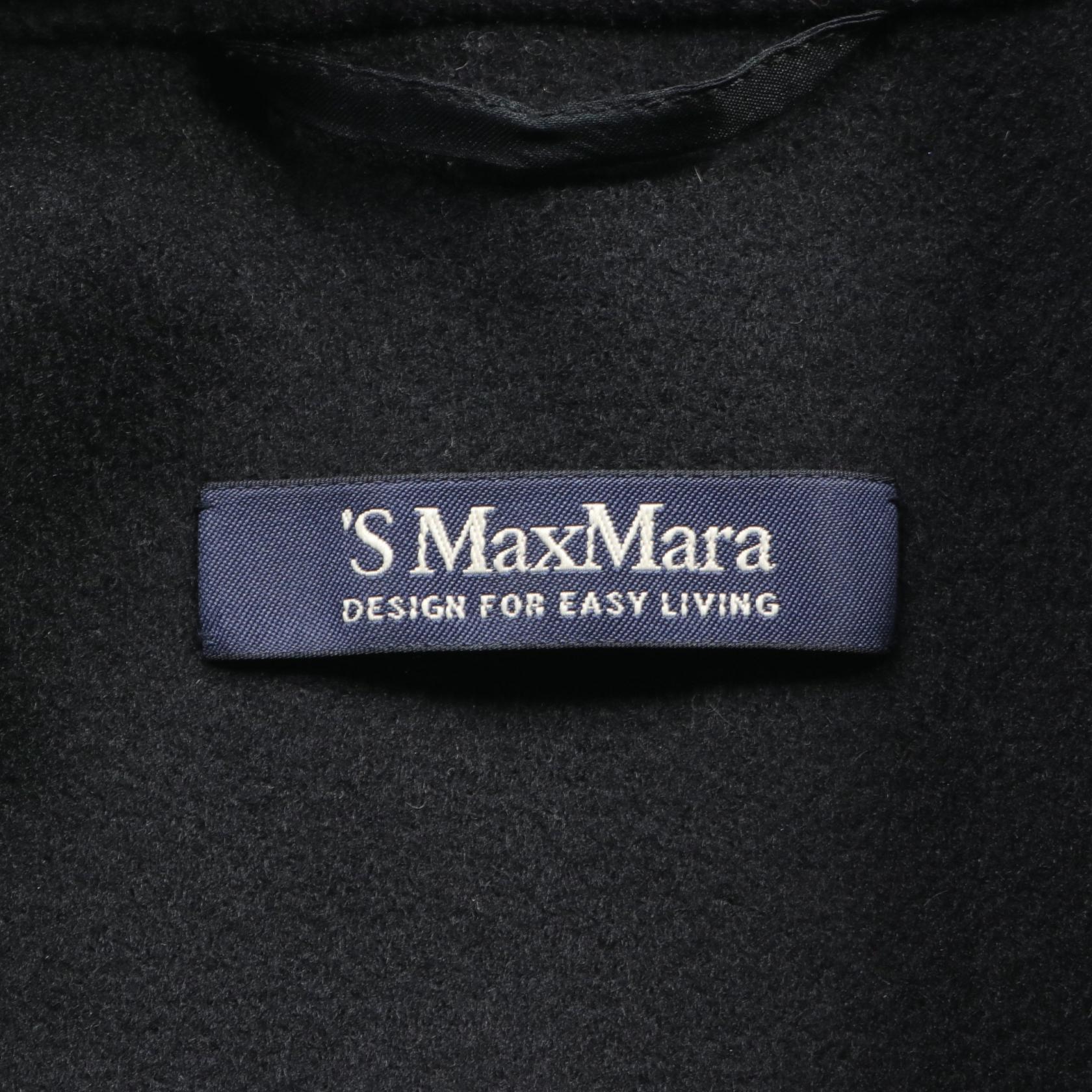 Max Mara Wool Outerwear Black