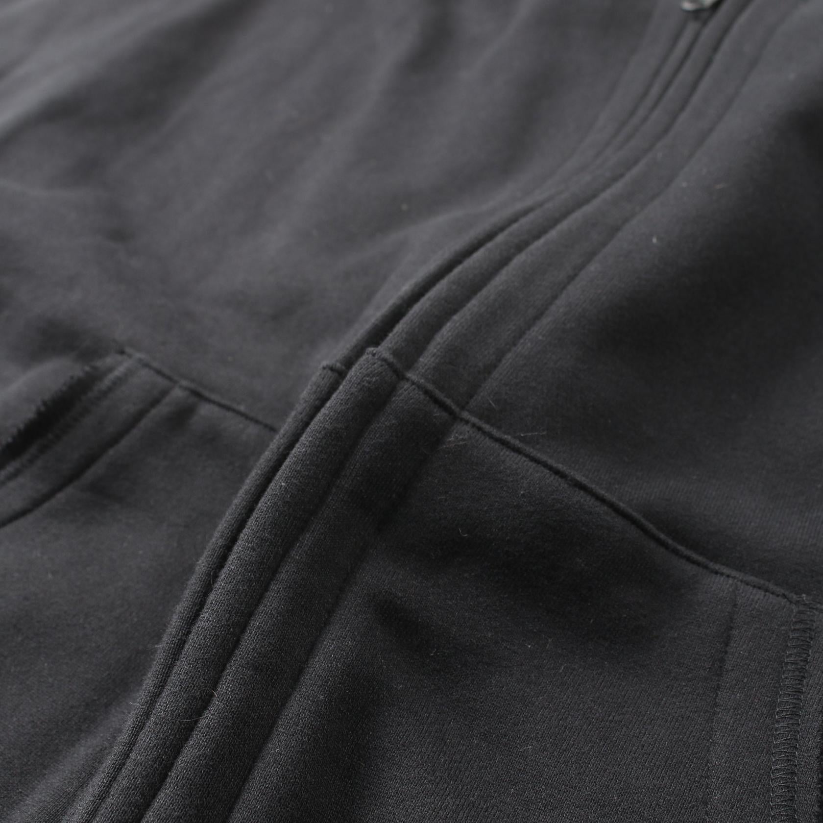 Yohji Yamamoto Cotton Hoodie Black