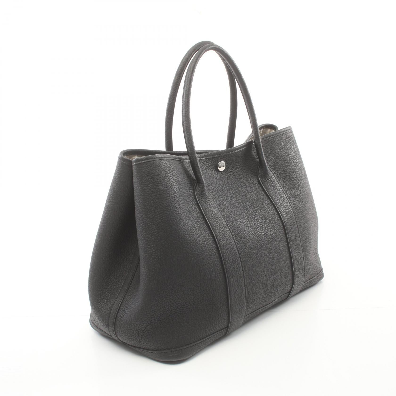 Hermes Garden Party PM Tote Bag Black