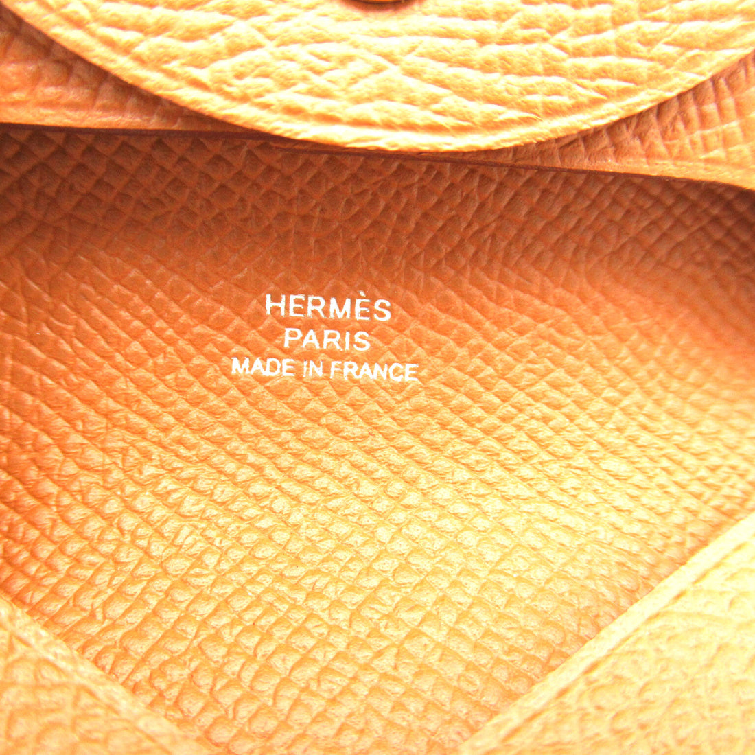 Hermes Bastia Coin Pouch Leather Coin Case 084800CK in Excellent Condition