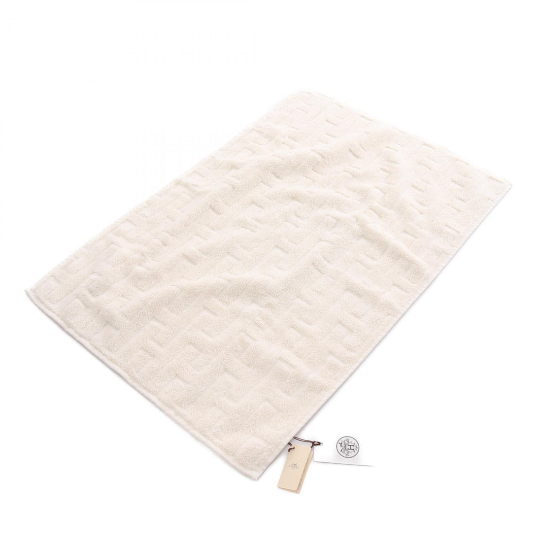 Hermes Cotton Stairs Towel Ivory