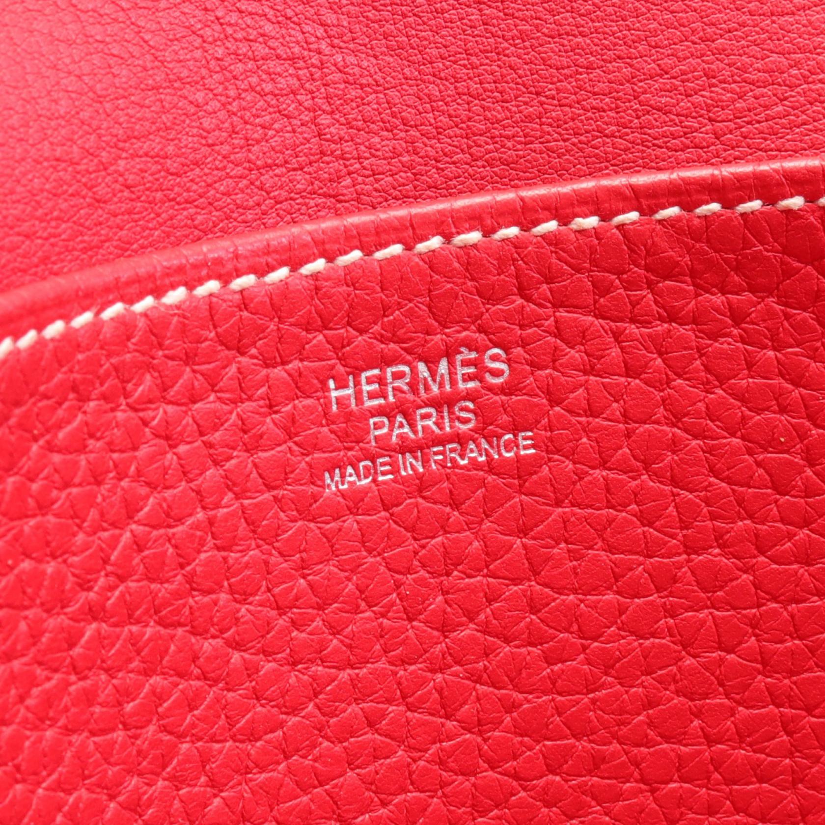 Hermes Arzan 31 Handbag Red