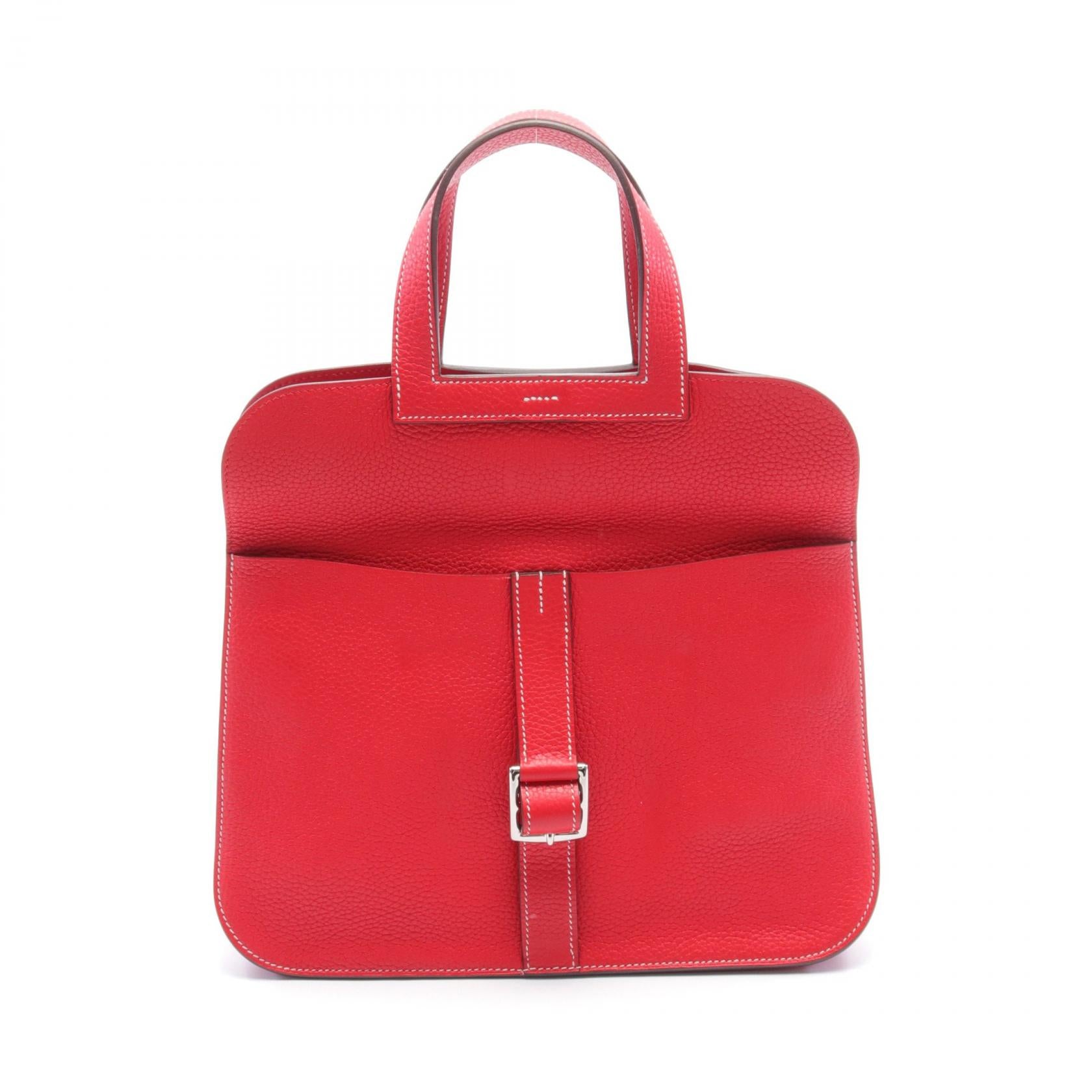 Hermes Arzan 31 Handbag Red