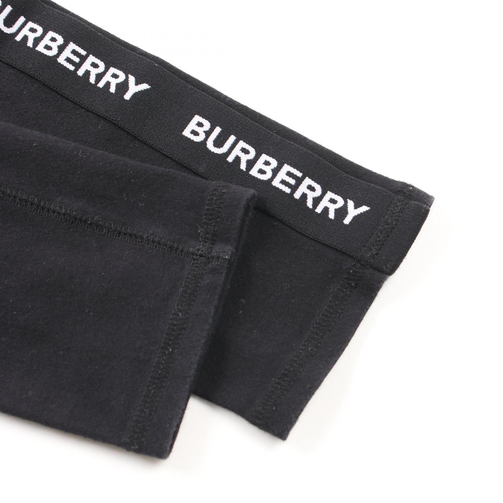 Burberry Cotton Pants Black 8011007