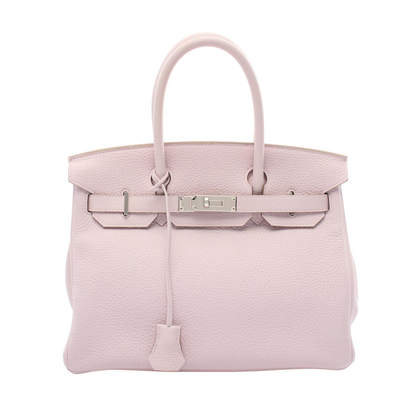 Hermes Birkin 30 Handbag Pink