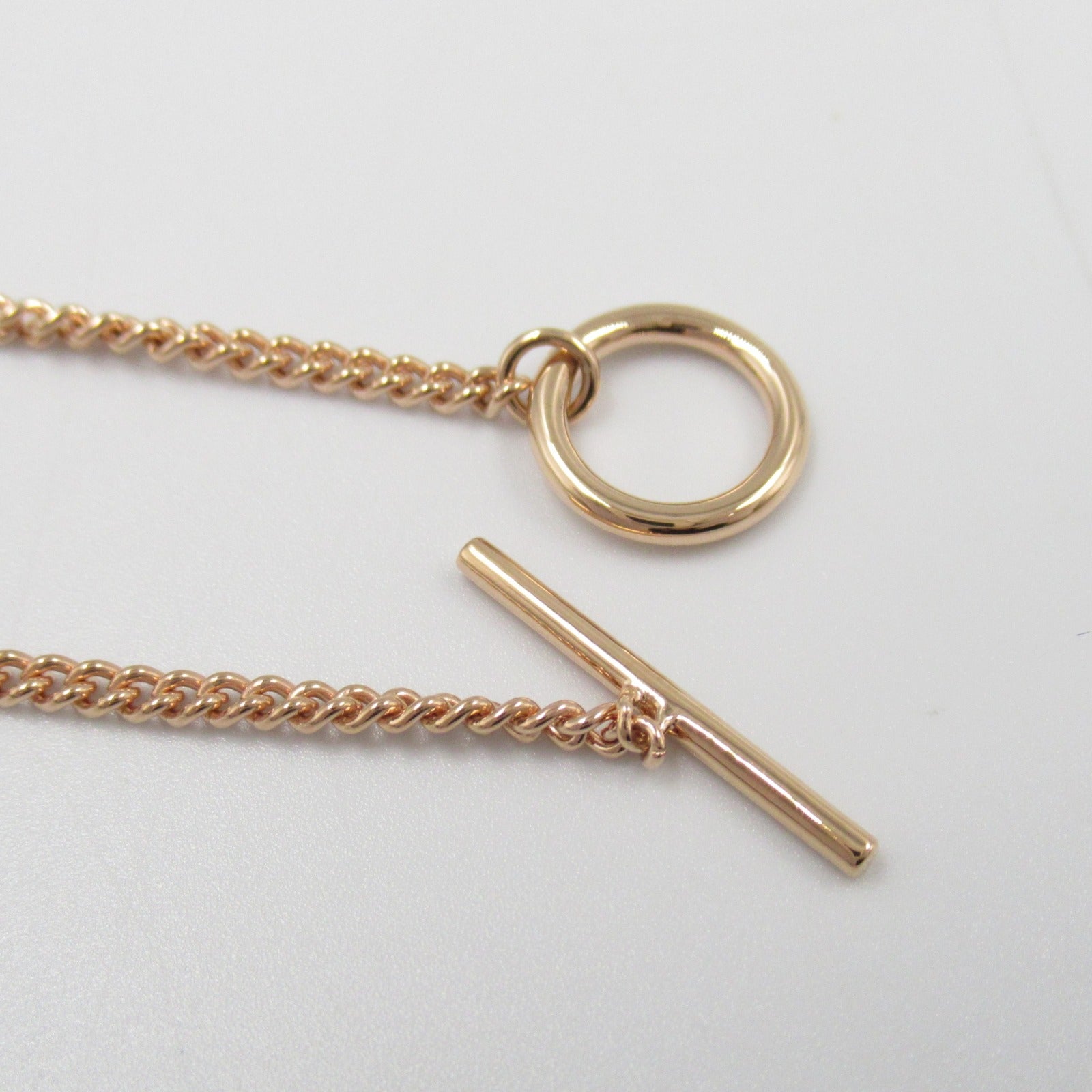 Hermes Pink Gold Toggle Motif Bracelet