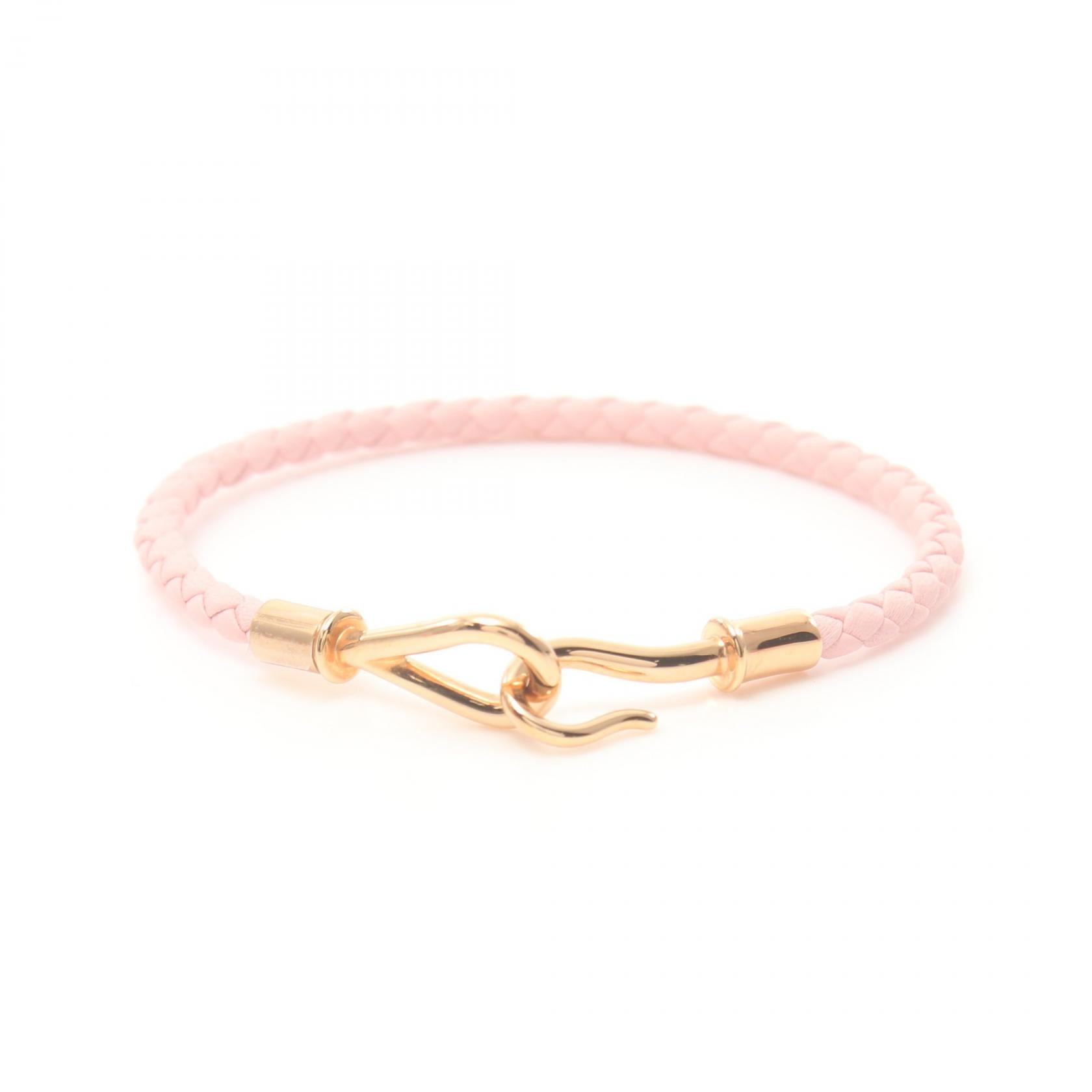 Hermes Jumbo Bracelet Rose Sakura Pink Gold