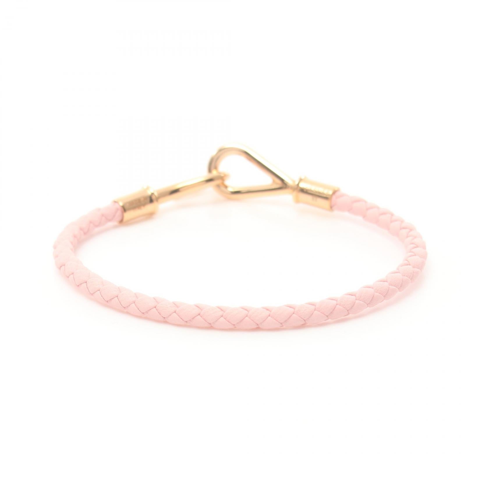 Hermes Jumbo Bracelet Rose Sakura Pink Gold