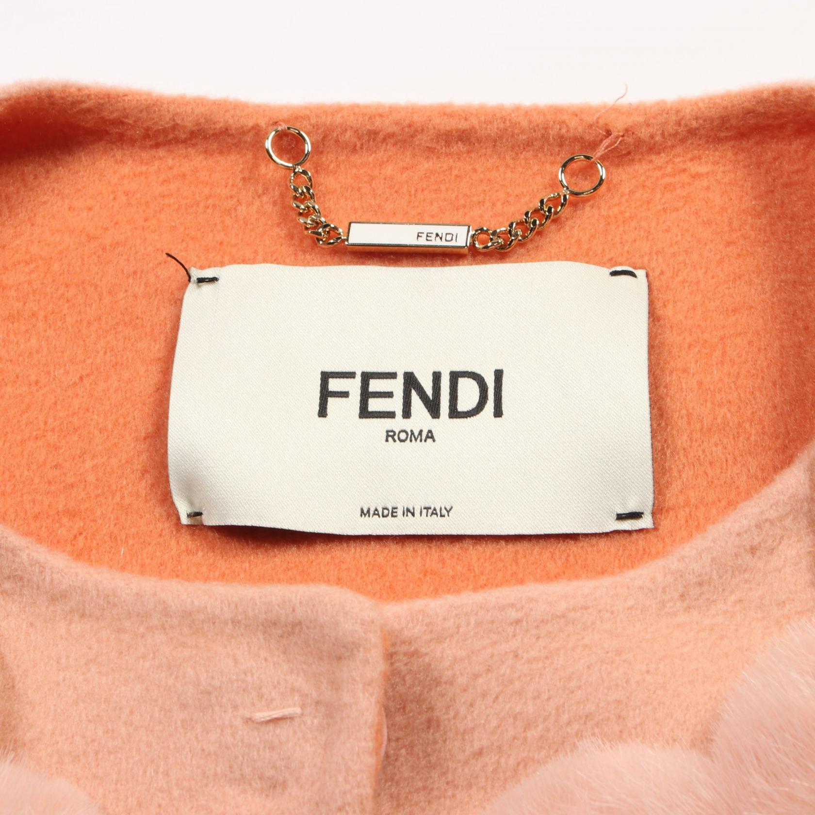 Fendi Cashmere Mink Poncho FF8364W18