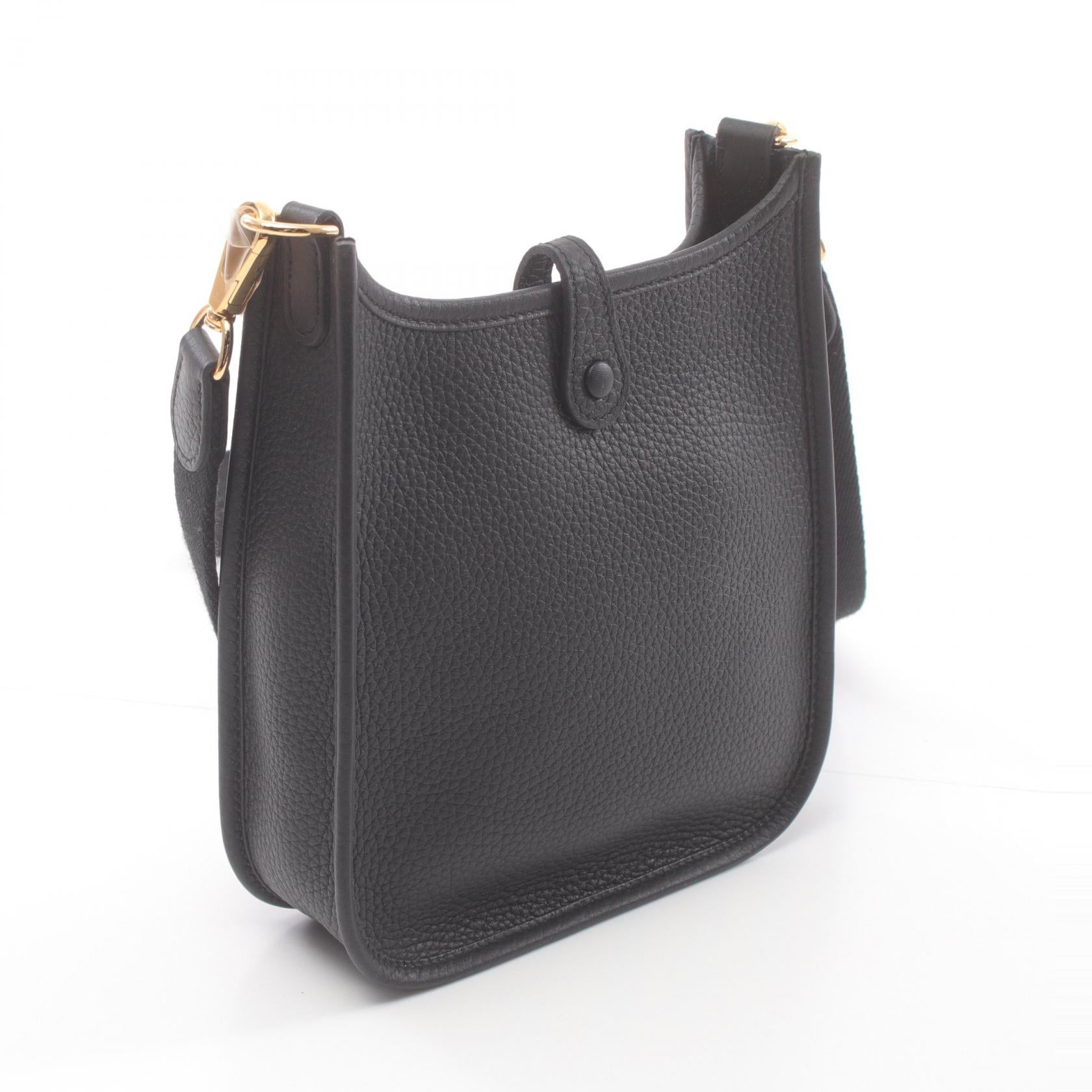 Hermes Evelyne TPM Amazon Shoulder Bag Black