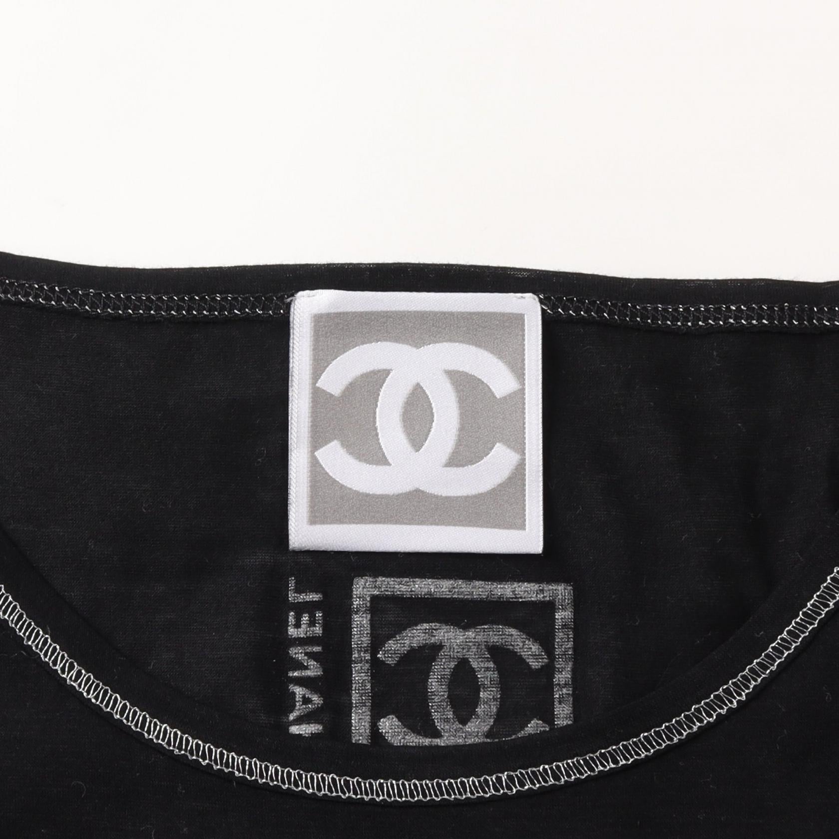 Chanel Sports Line Cotton Tank Top