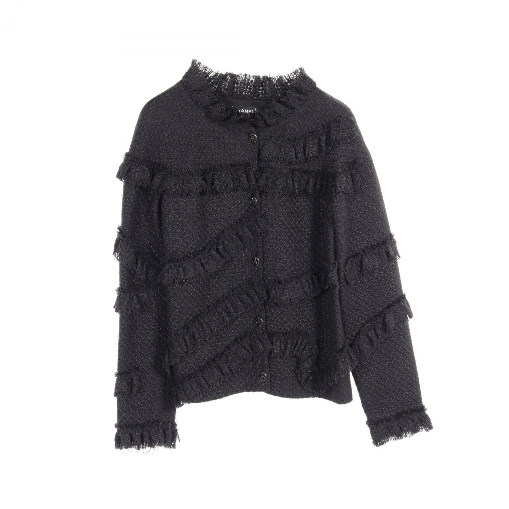 Chanel Cotton/Polyester Outerwear Black