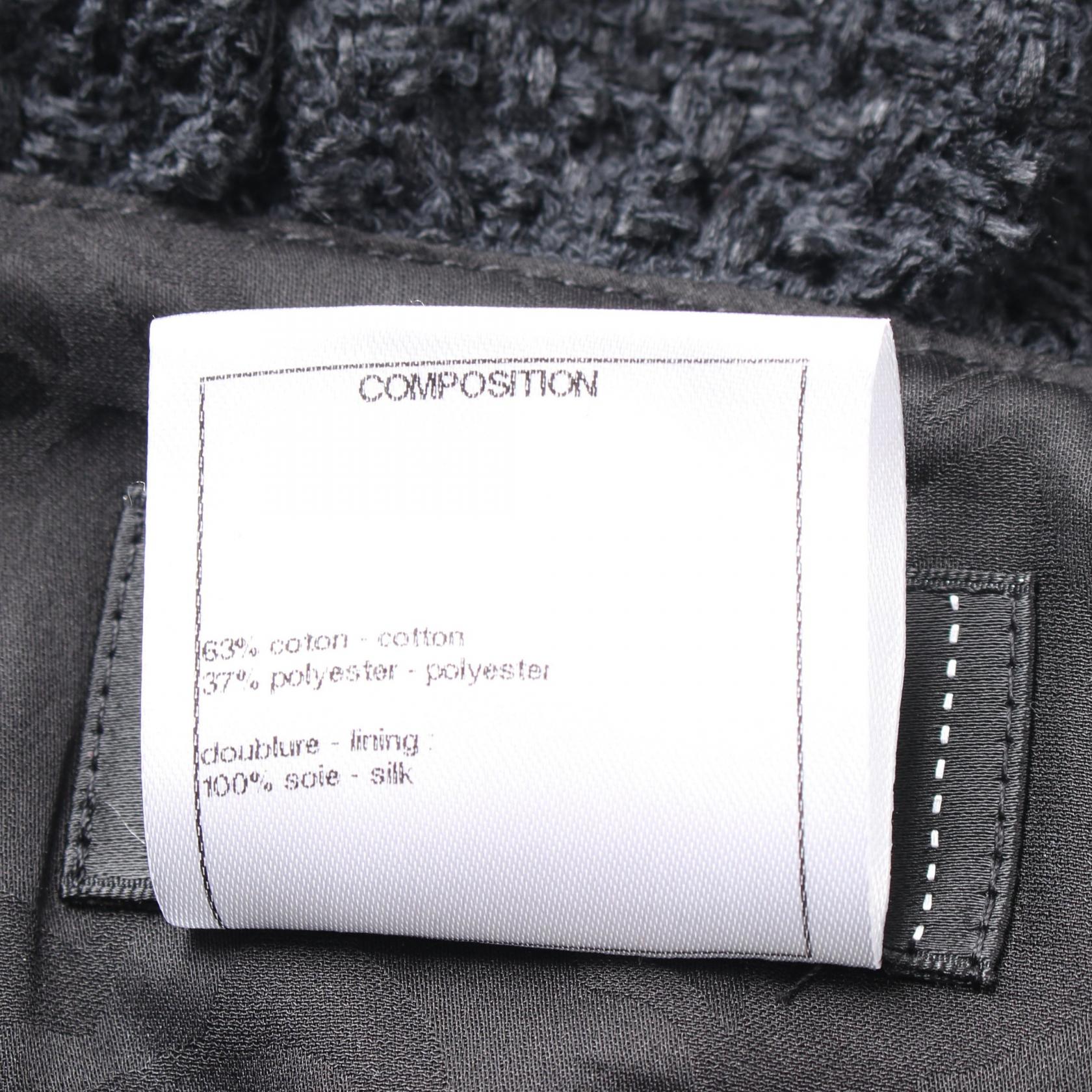 Chanel Cotton/Polyester Outerwear Black