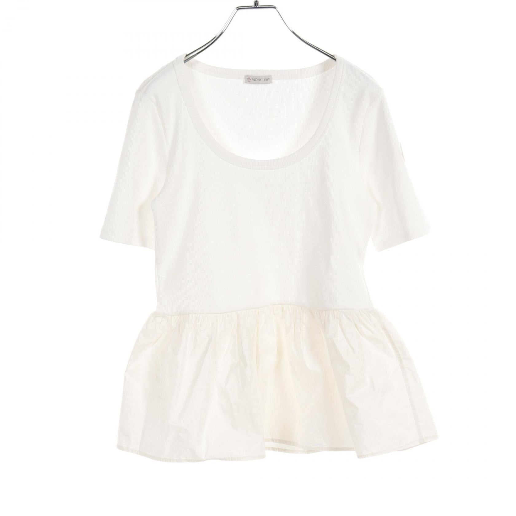 Moncler Cotton Polyester Top White