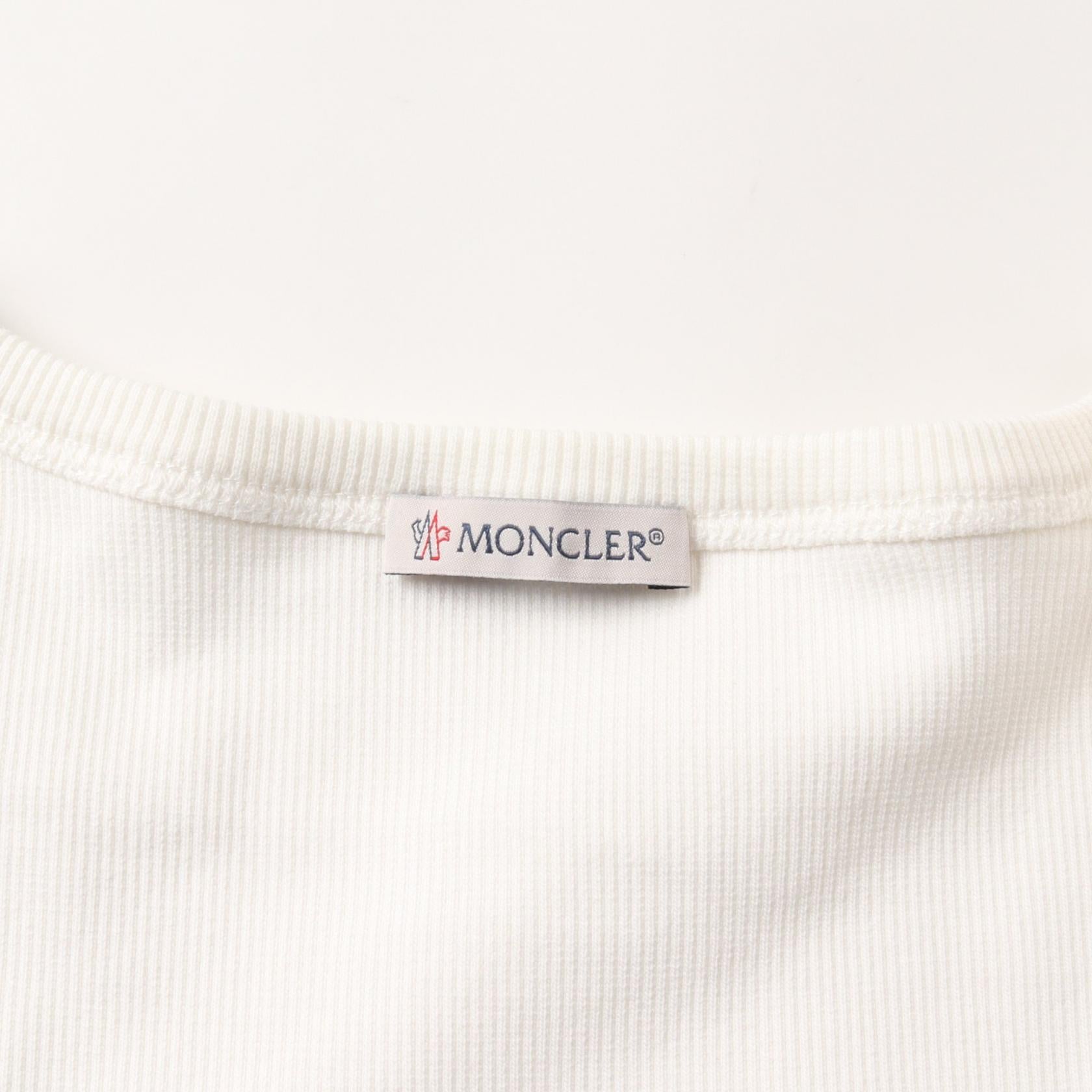 Moncler Cotton Polyester Top White