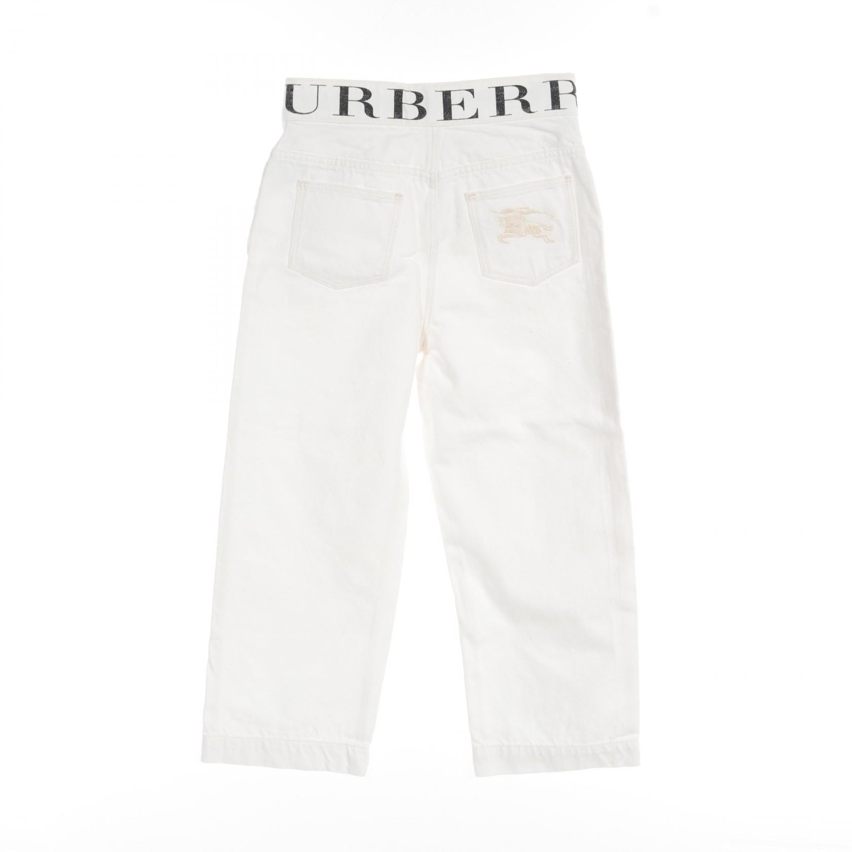 Burberry Children Denim Pants Cotton