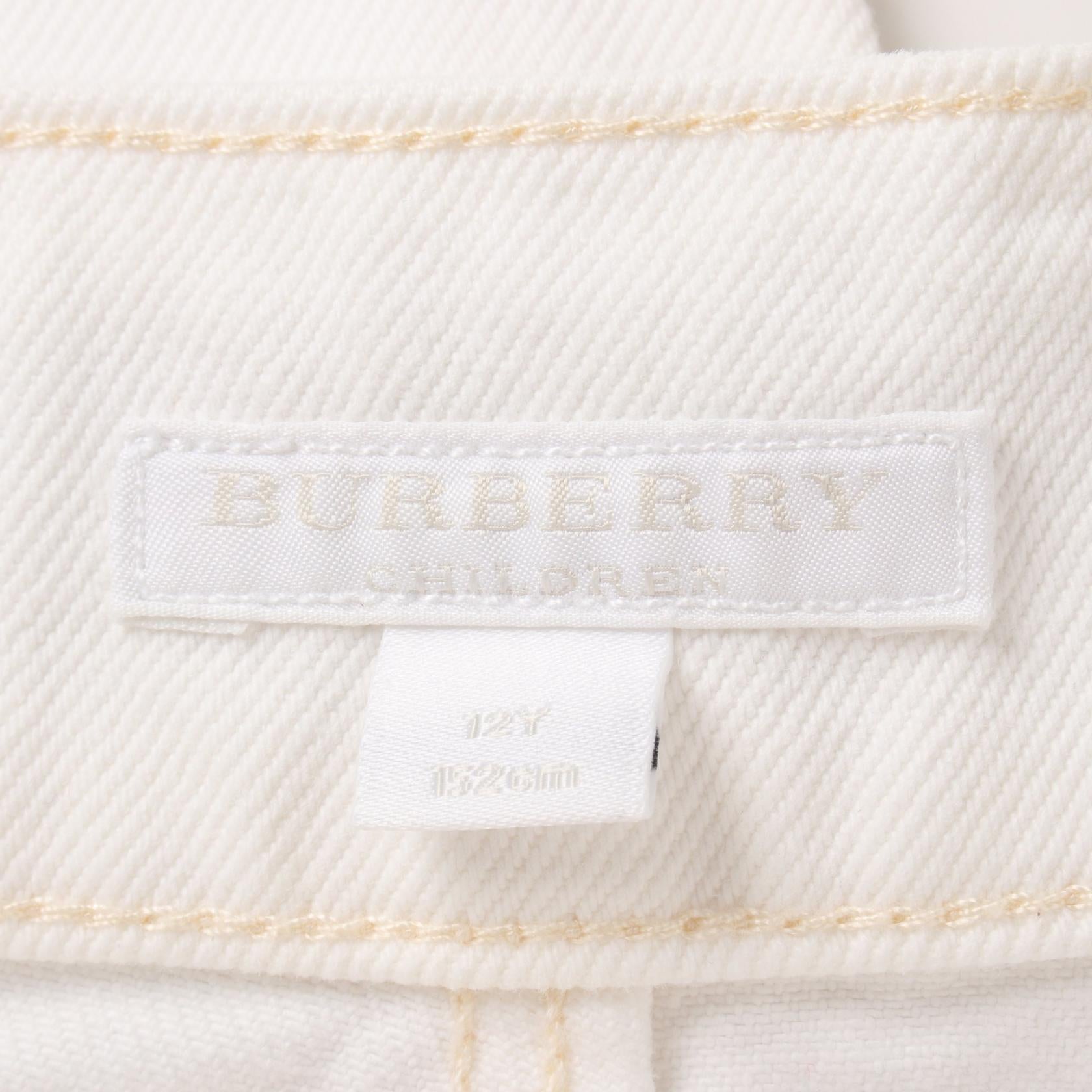 Burberry Children Denim Pants Cotton