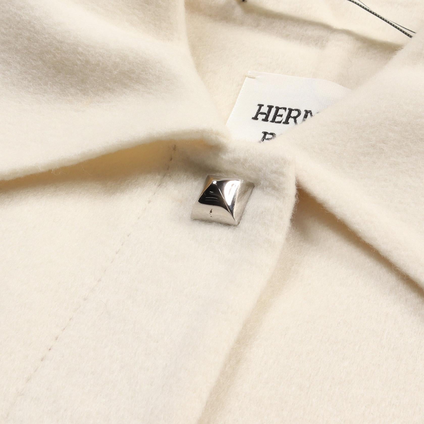 Hermes Cashmere Lamb Leather Outerwear