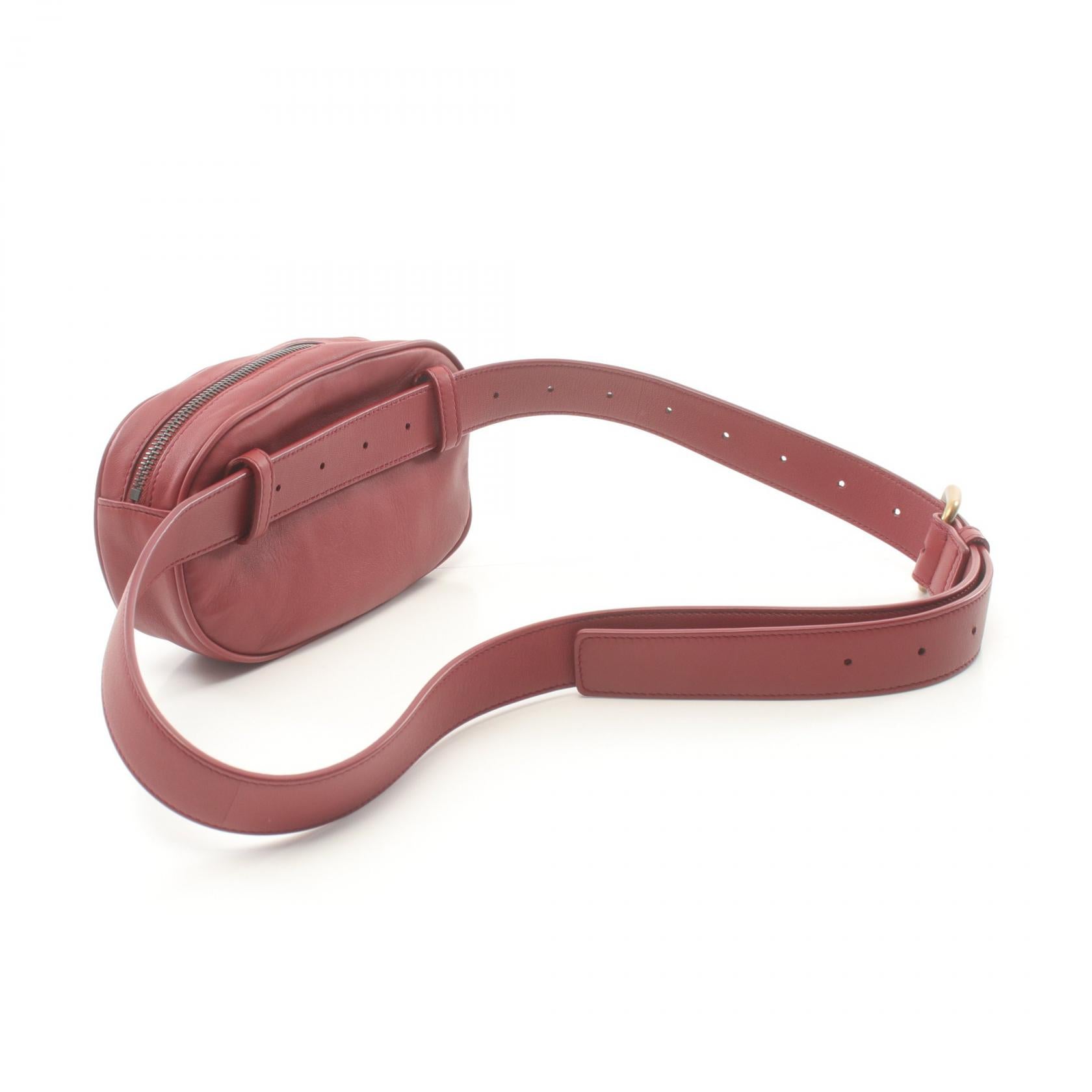 Bottega Veneta Leather Intrecciato Waist Bag