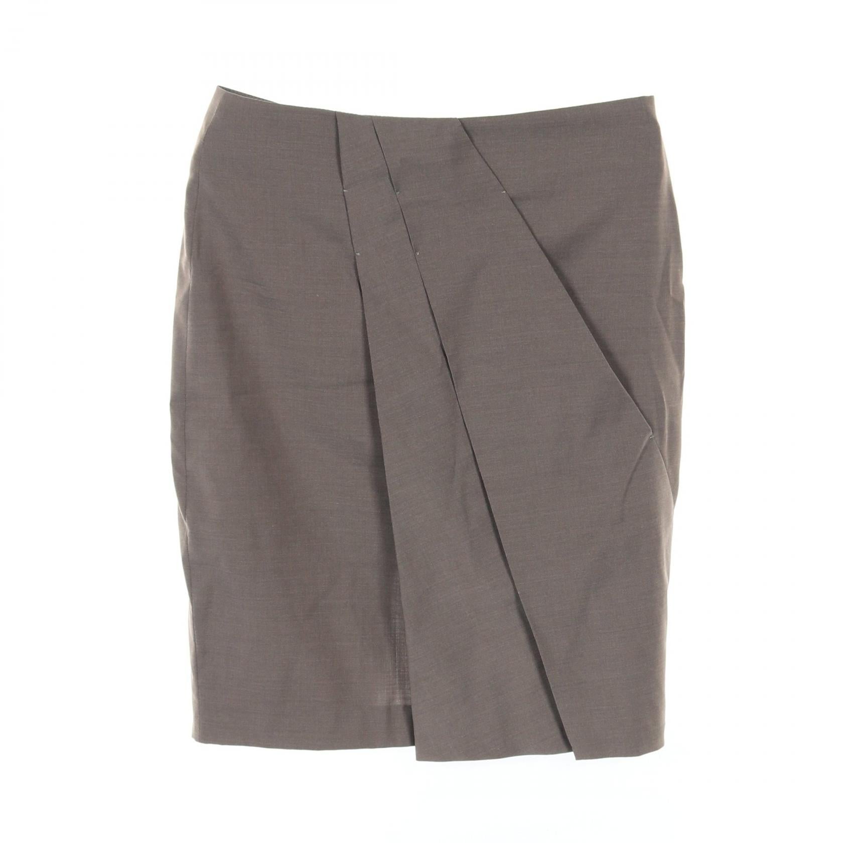 Brunello Cucinelli Wool Silk Skirt IT38