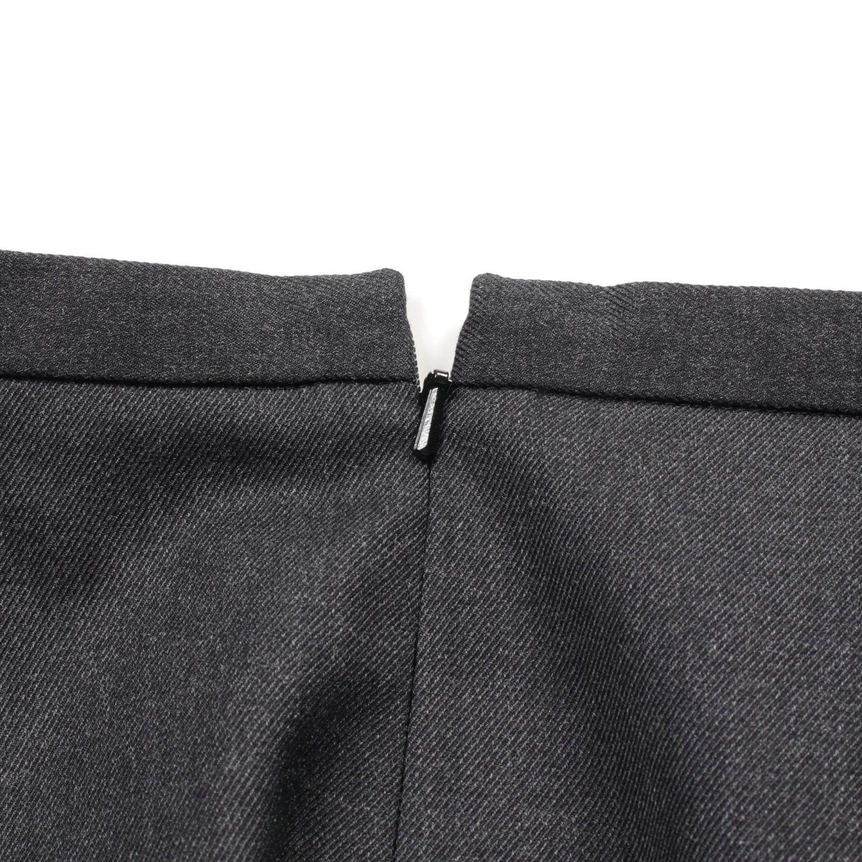 FOXEY Noblea Wool Skirt Gray 40196